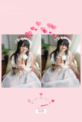 (Online-Sammlungsreihe) Welfare Ji Soft Girl Shake Music „Transparent Maid“ Wusheng VIP Welfare Post (136P)