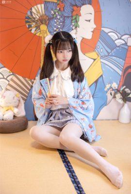 (Senluo Foundation Loli Seidenfüße Foto) JKFUN-027 Momo 15D White Silk Fancy B&B (65P)