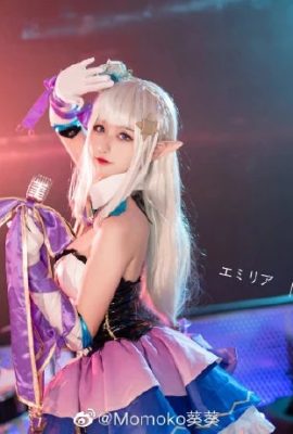 „Re: Life in a Different World from Zero“ Emilia Idol Singer Cosplay (CN: Momoko Aoi) (12P)