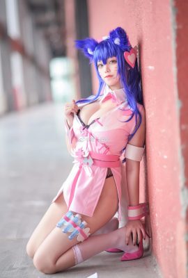 League of Legends Ahri-Fankrankenschwester @ HoneyCatQiu (9P)