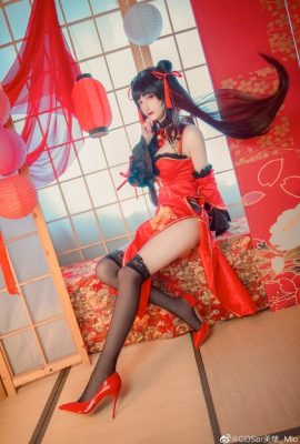 Date A Live Tokisaki Kurumi · Neujahrs-Cheongsam @COSer Mio_Mio (10P)