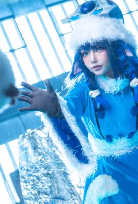 League of Legends Lulu Ice and Snow Festival @是RabbitBrother w (Foto: @leaderShadow) (2020 Guangzhou Soduo Animation Carnival) (9P)