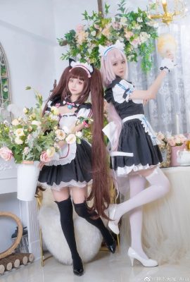 Cat Girl Paradise Xiangzilan: @秋春秋不 Glatze, Schokolade: @神本无 tail_Aria (9P)