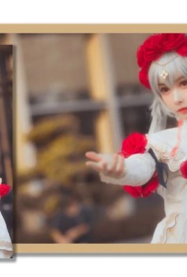 Honkai Impact 3 Teresa Blumenkleid Mondschleier ver @ikedaqifanqidachi (Foto: @伟哥狗Witt) (2020 Guangzhou Soduo Animation Carnival) (9P)