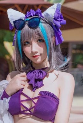 „Azur Lane“ Cheshire Water Cosplay (CN: Jiuqu jean-) (10P)