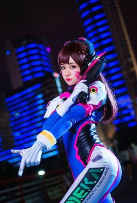 „Overwatch“ D.VA Cosplay (CN: Maki Xiaoji) (10P)