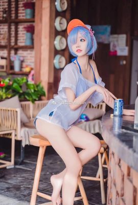 „Re: Leben in einer anderen Welt als Null“ Rem Cosplay (CN: Wang Yinglu_) (9P)