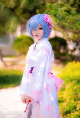 „Re:Zero Starting Life in Another World“ Rem Cosplay (CN: Nisuke sama) (9P)