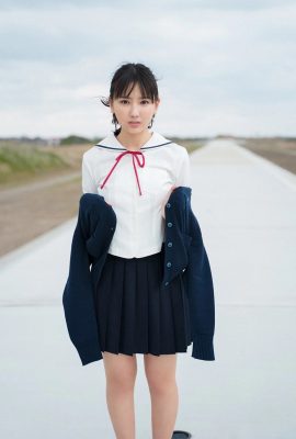 (Aihua Sawakuchi) Der Charme der Kleidung im JK-Stil wird dadurch nicht gemindert! Die pralle Büste kann durch Blasen gebrochen werden (28P)