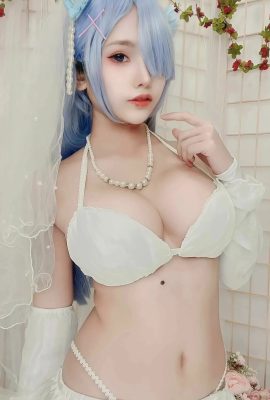 Minichu Cosplay Braut Rem – ReZero (35P)