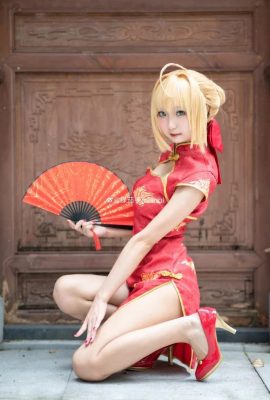 Schicksal/Großer Orden Nero Claudius Cheongsam@Grüne Aubergine Nasubi (9P)