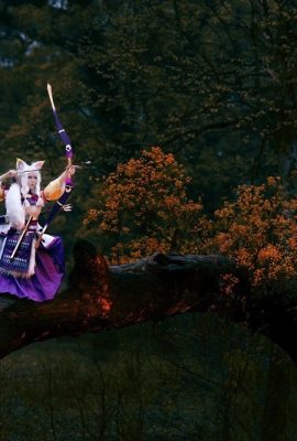 Banbanzi – Onmyoji Weißer Wolf