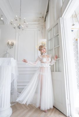 (Cosplay) Süße junge Dame-Bai Ye Pearl Flower Wedding (62P)