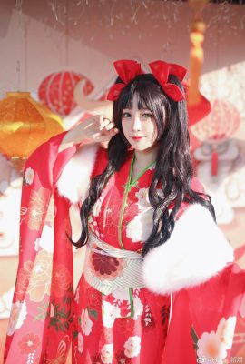 Fate/GrandOrder Tohsaka Rin Kimono@Halo_Xinyu(9P)