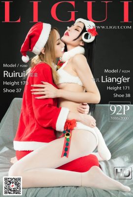 (Ligui Li Cab Series) 23.12.2020 Ruirui & Liang'er „Twin Flowers-Christmas Passion“ (93P)