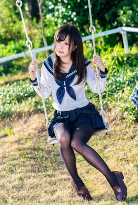 (Online-Sammlungsserie) Welfare Princess Kurumi „JK Collection“ VIP Welfare Post 3 (100P)