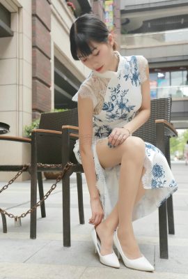 (Sihua-Serie) SH187 Die Cheongsam-Göttin trägt Seidenstrümpfe (50P)