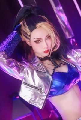 League of Legends Akali K/DA @阿九 ist umhergewandert (9P)