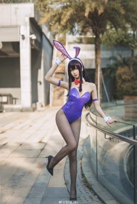 Wie man eine Passantenheldin entwickelt: Kasumigaoka Shiyu Bunny Girl@Fengjiangjiangv (9P)