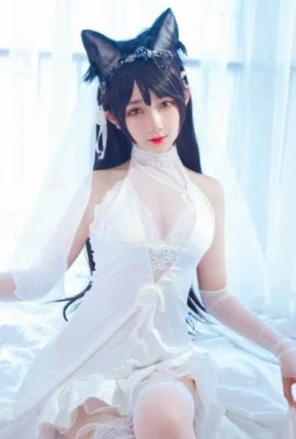 Azur Lane Atago weißes Hochzeitskleid, denn reinweißes Hochzeitskleid ist wunderschön und makellos (18P)