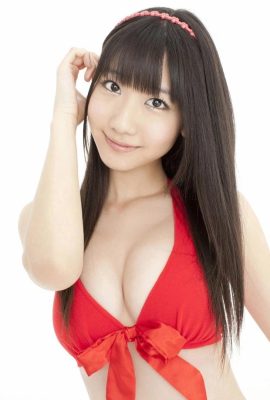 Süßer MM Kashiwagi Yuki roter sexy Bikini (16P)