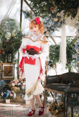 (Online-Sammlungsreihe) Welfare Hime Guahi-chan „Richelieu Kimono“ VIP Welfare Post (22P)