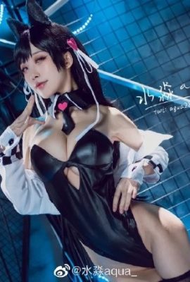 Azur Lane Atago Cos-Fan-Motorradversion, Blau (8P)