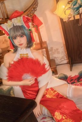 Azur Lane Cheshire-Fan-Cheongsam @lily哩哩丶(9P)