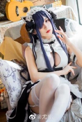 Azur Lane August von Parseval cos „The Familiar Witch“ cn You You (12P)