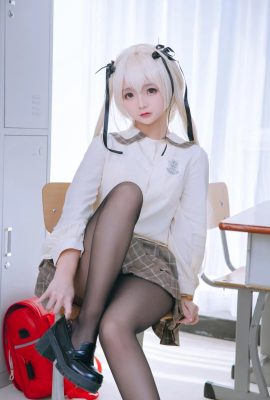 Kasugano Qiong cos Qiongmei jk einheitliche Unterwäsche Foto cn Shiina Yu (12P)