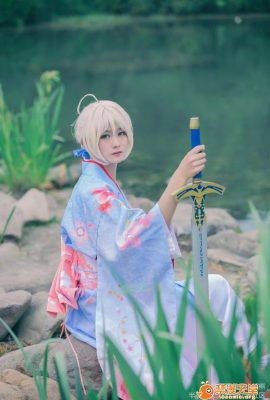 „Fate Stay Night“ Saber Qingzhu ver.~My King's Kimono Neujahrsbild zum Aufhängen, COSPLAY (67P)