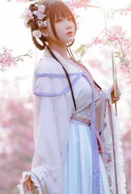 Nyako Sakura Hanfu Blumengottgebet